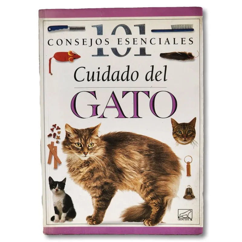Cuidado del gato. 101 Consejos esenciales.