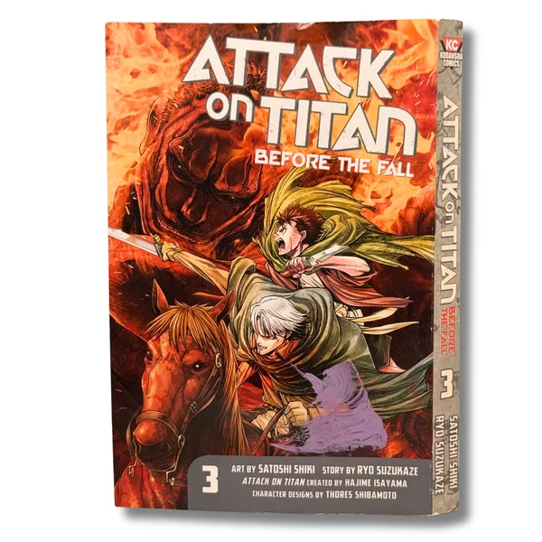 Attack on Titan before the fall 3