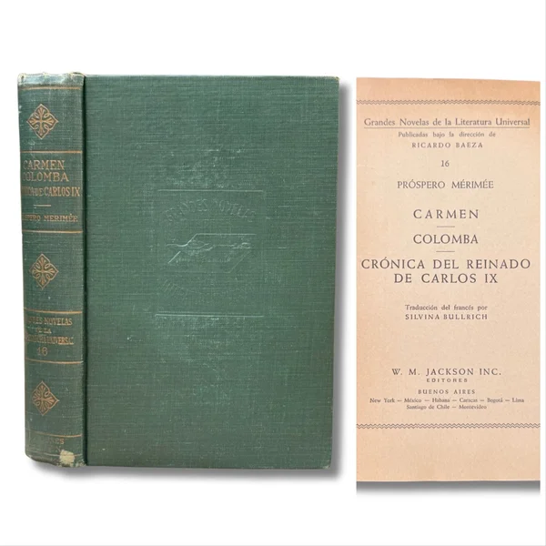 Carmen / Colomba / Crónica del reinado de Carlos IX