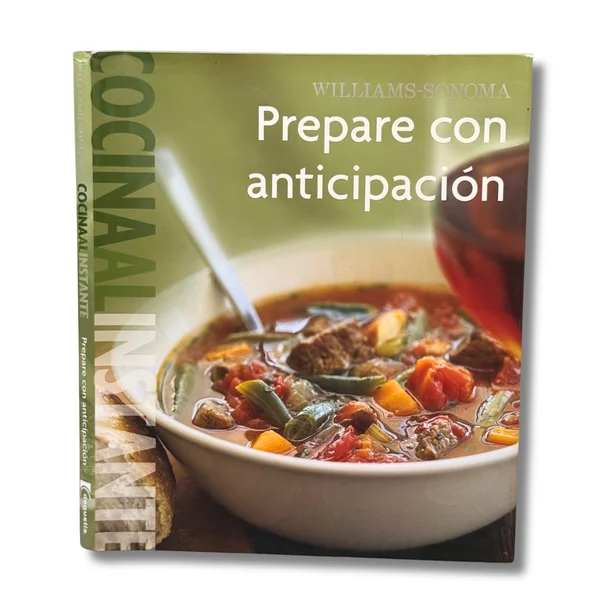 Cocina instantánea. Prepare con anticipación