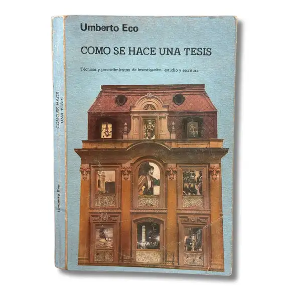 Cómo se hace una tesis
