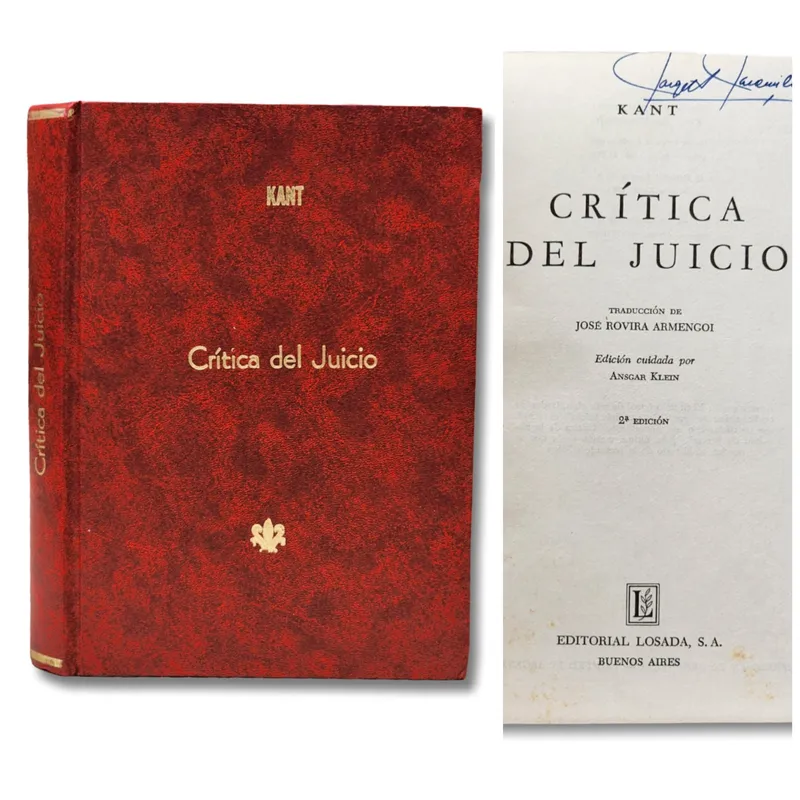 Crítica del juicio