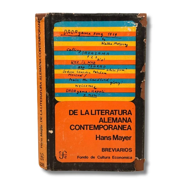 De la literatura alemana contemporánea