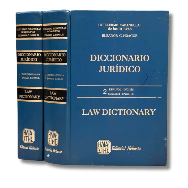 Diccionario jurídico. Español - Inglés / Inglés - Español