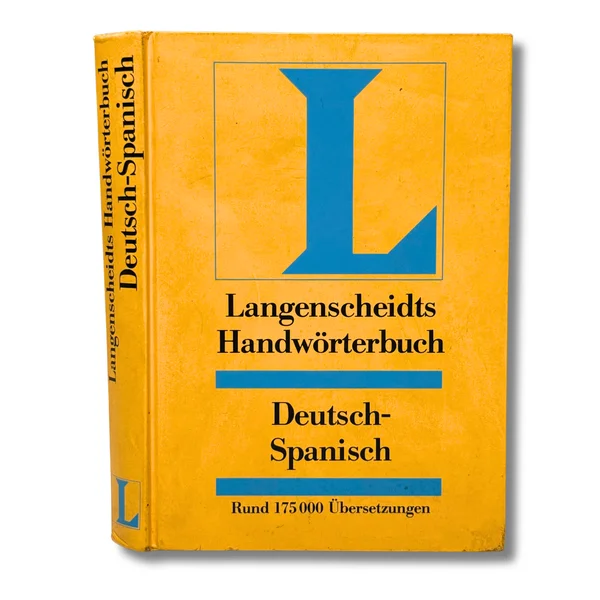 Diccionario: Landenscheidts Handwörterbuch.  Deutsch Spanisch.
Diccionario bilingüe de español y alemán.