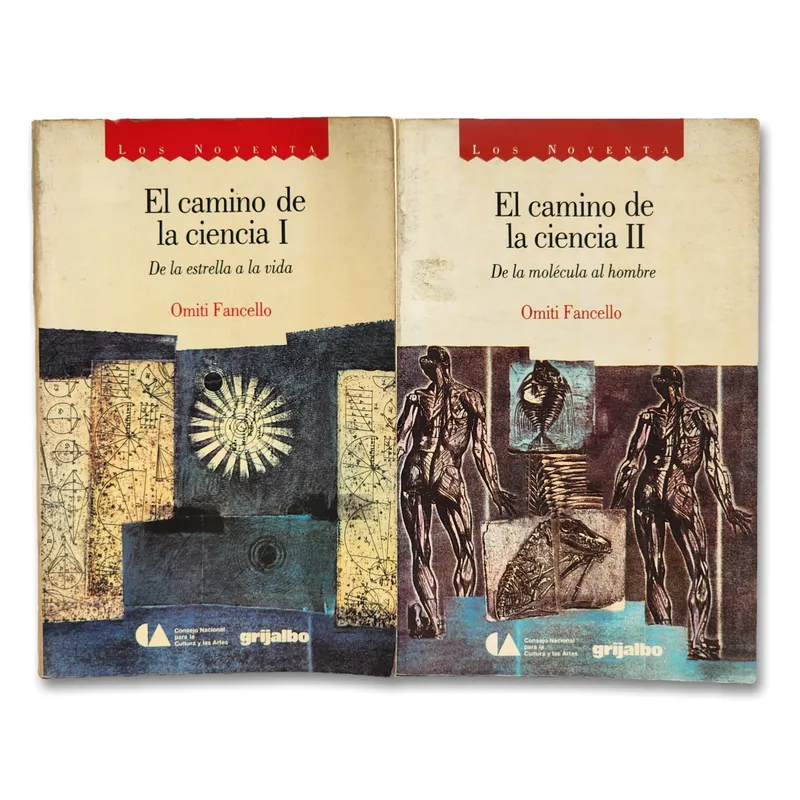 El camino de la ciencia. De la molécula al hombre Tomo I y De la estrella a la vida Tomo II