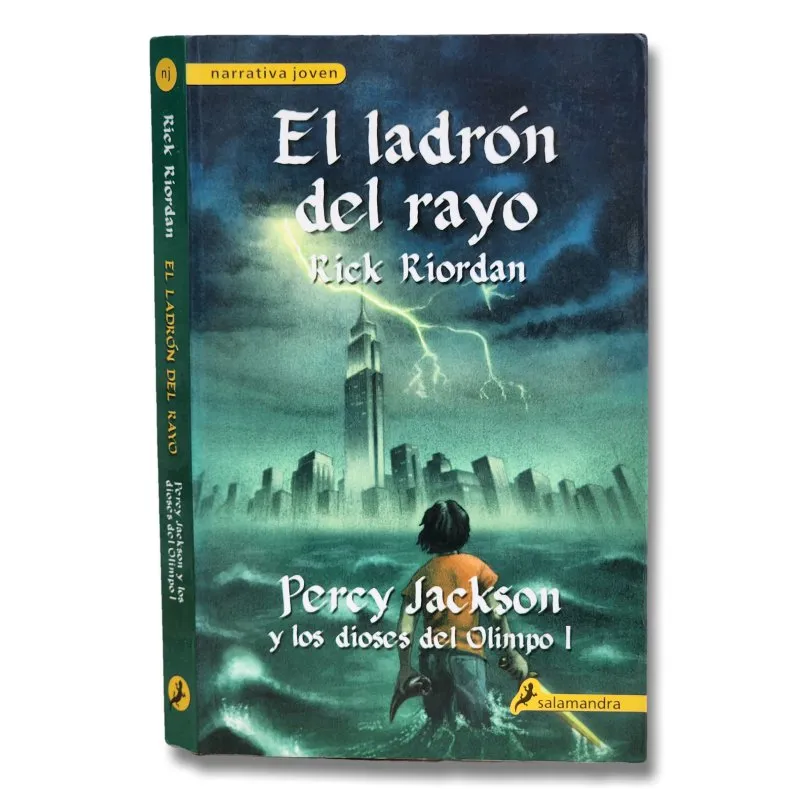 Percy Jackson Y El Ladrón Del Rayo (01) - Rick Riordan