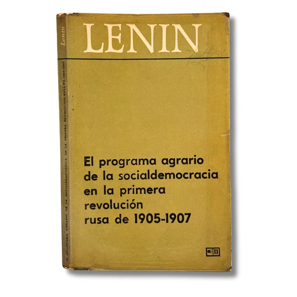 El programa agrario de la socialdemocracia en la primera revolución rusa de 1905-1907