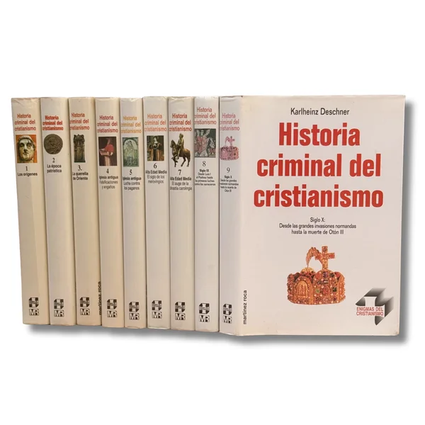 Historia criminal del cristianismo (obra completa)