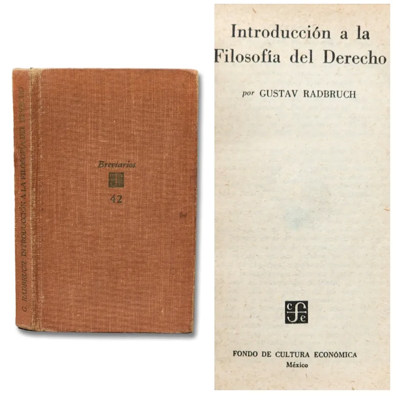 Introducción A La Filosofía Del Derecho Incunabula 2544