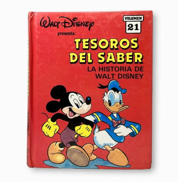 Tesoros del saber. La historia de Walt Disney
