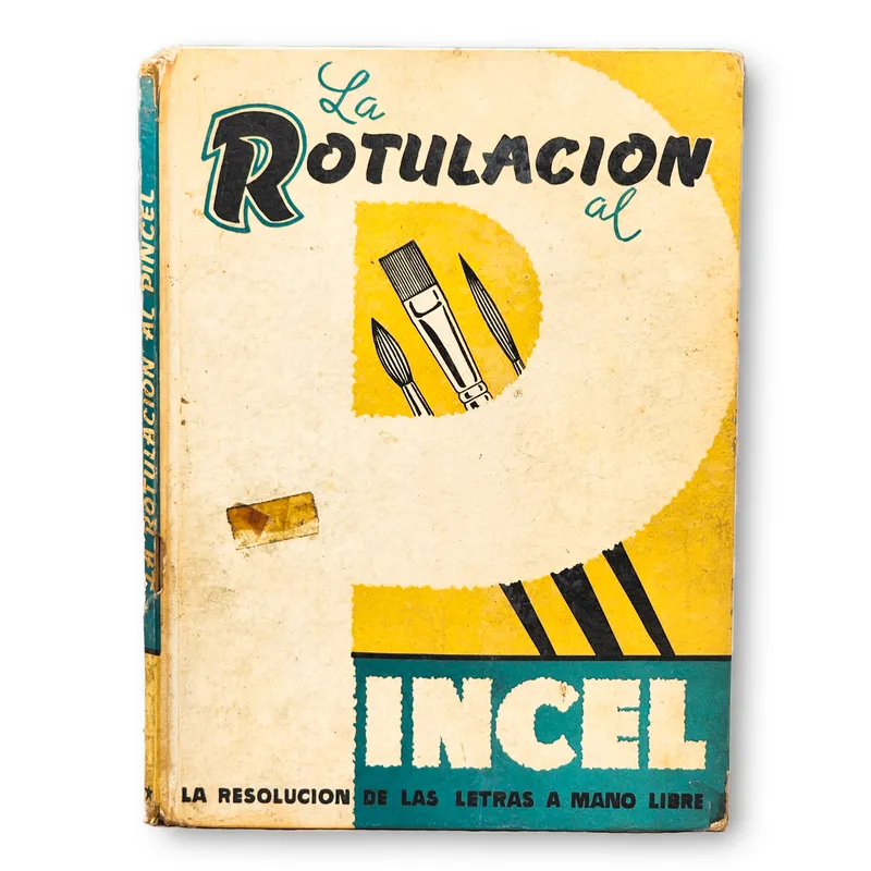 La rotulación al pincel