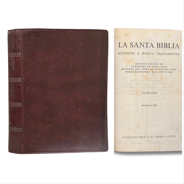 La santa biblia. Antiguo y nuevo testamento