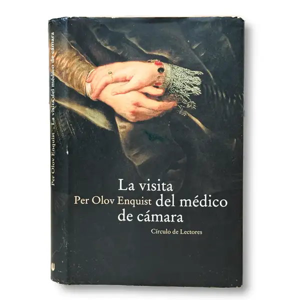 La visita del médico de cámara (deterioro en la contratapa)
