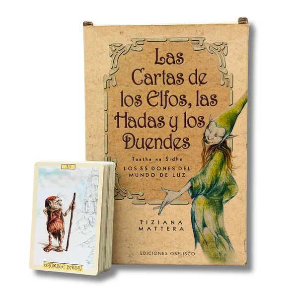 Las cartas de los elfos, las hadas y los duendes. Los 55 dones del mundo de luz
(Estuche, libro y cartas)