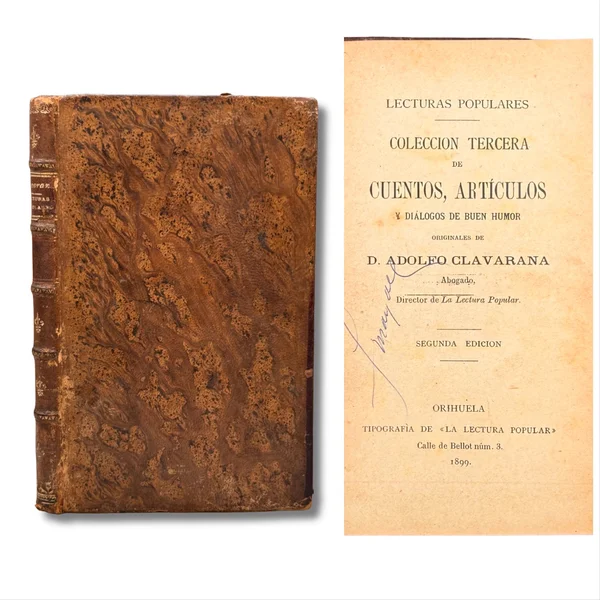 Lecturas populares. Colección tercera de cuentos, artículos