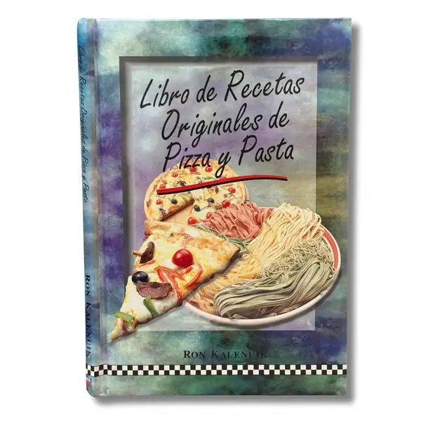 Libro de recetas originales de pizza y pasta