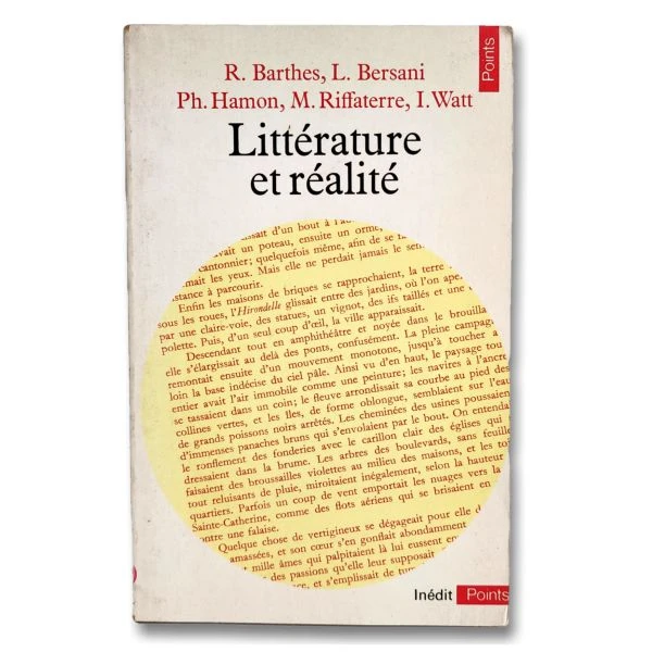 Littérature et réalité