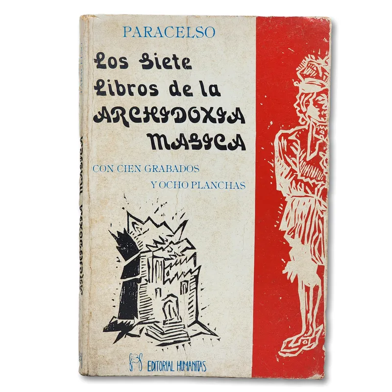 Los siete libros de la Archidoxia Mágica.
Con cien grabados y ocho planchas