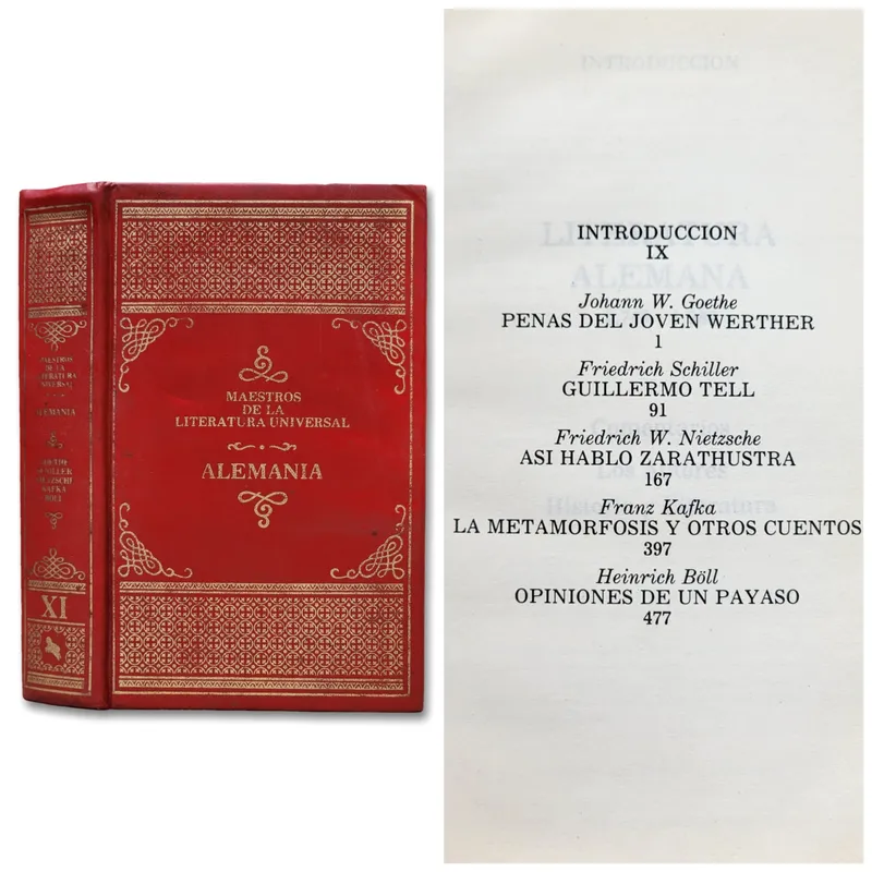 Maestros de la literatura Universal Alemania