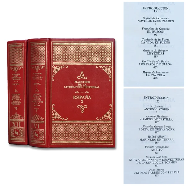 Maestros de la literatura universal. España