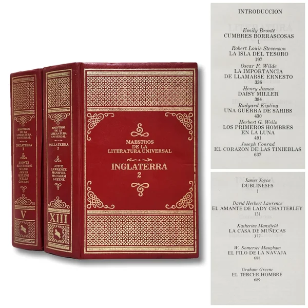 Maestros de la literatura universal. Inglaterra