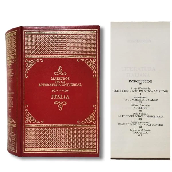 Maestros de la literatura universal. Italia