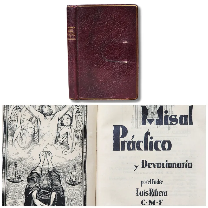 Misal práctico y devocionario por el padre Luis Ribera - Incunabula