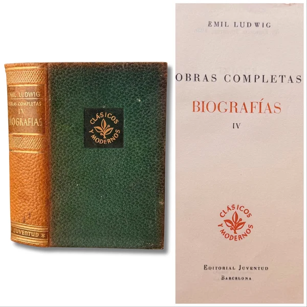 Obras completas tomo IV. Biografías