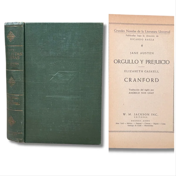 Dos novelistas inglesas: Orgullo y prejuicio – Jane Austen / Cranford