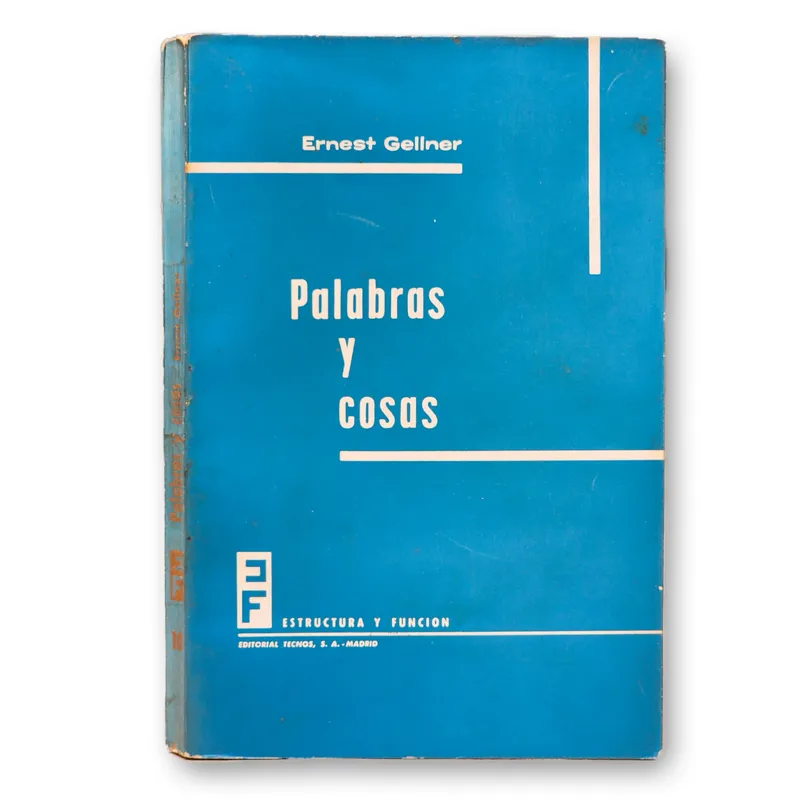 Palabras y cosas
(Con subrayados)