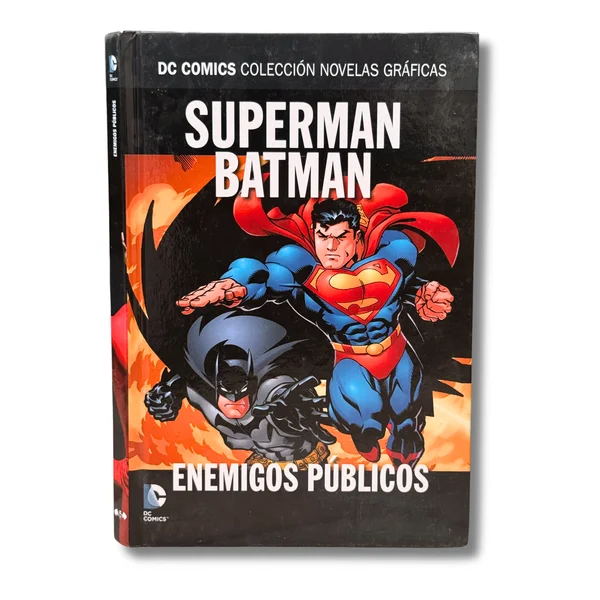 Superman Batman enemigos públicos. Textos: Jeph Loeb/Edmond Hamilton