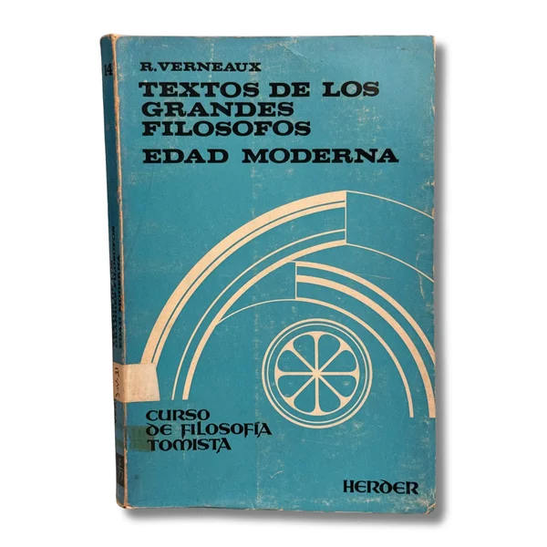 Textos de los grandes filósofos. Edad moderna