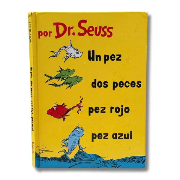 Un pez dos peces pez rojo pez azul